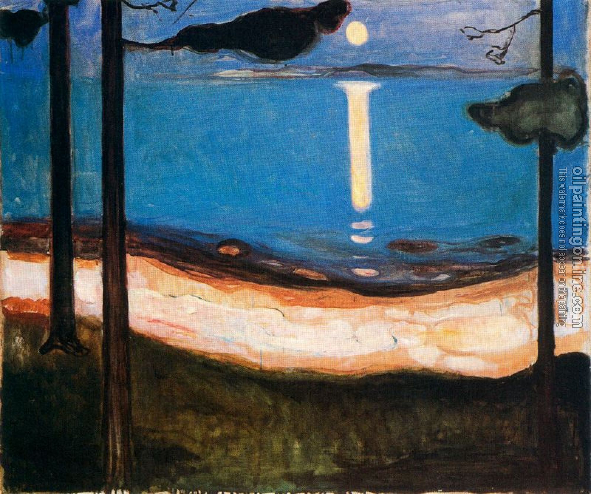 Munch, Edvard - Moon Light